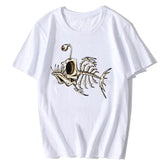 🐟💀 Deep Sea Cool! Funny Bonefish Skull T-Shirt for Boys – Bold, Comfy & Totally Epic 🎣🖤 - ThiGui